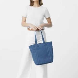 HAMMITT Otis Tote Blue Skies Nubuck Leather Tote